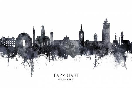 Darmstadt Deutschland Skyline