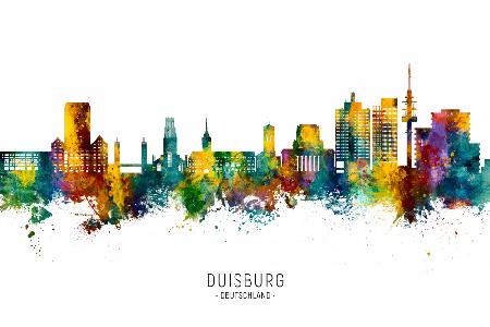 Duisburg-Deutschland-Skyline