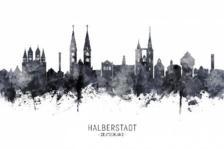Halberstadt Deutschland Skyline
