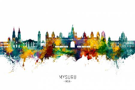 Mysuru-Skyline Indien