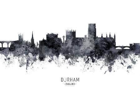Skyline-Stadtbild von Durham,England