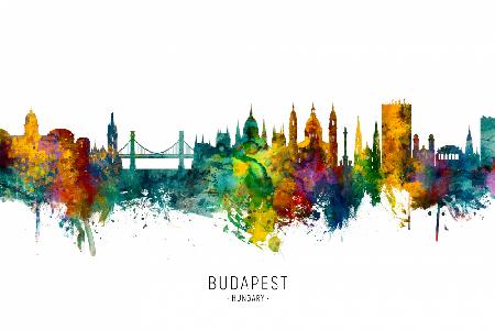 Skyline von Budapest,Ungarn