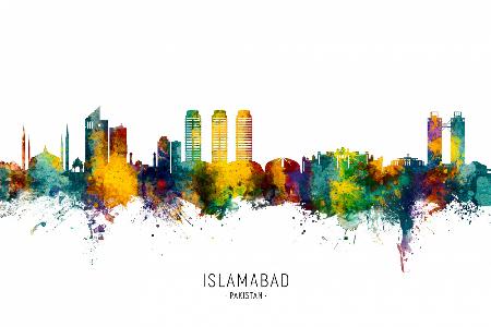 Skyline von Islamabad,Pakistan