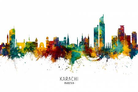 Skyline von Karatschi,Pakistan