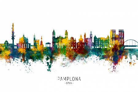 Skyline von Pamplona,Spanien