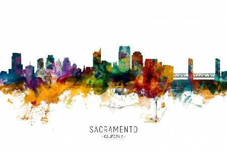 Skyline von Sacramento,Kalifornien