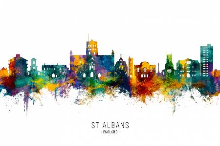 Skyline von St. Albans,England