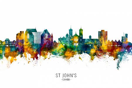 Skyline von St. John&#39;s,Kanada