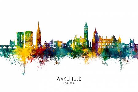 Skyline von Wakefield,England