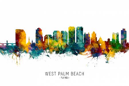 Skyline von West Palm Beach,Florida