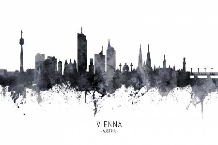 Skyline von Wien,Österreich