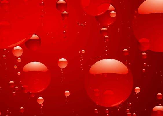 red hot bubble from Michael Travers