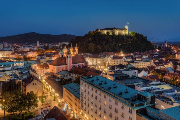 Blick über Ljubljana in Slowenien from Michael Valjak