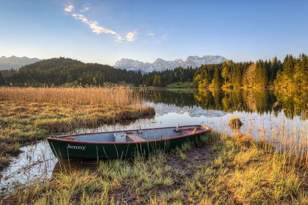 Boot am Geroldsee in Bayern from Michael Valjak