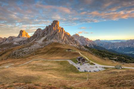 Passo di Giau in den Dolomiten