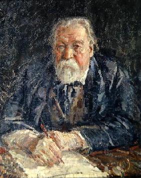 Portrait of the Composer Michail Ippolitov-Ivanov (1859-1935) 1934 (oil on canvas)