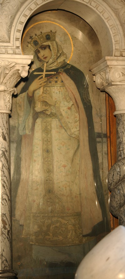 Saint Olga, Princess of Kiev from Michail Wassiljew. Nesterow