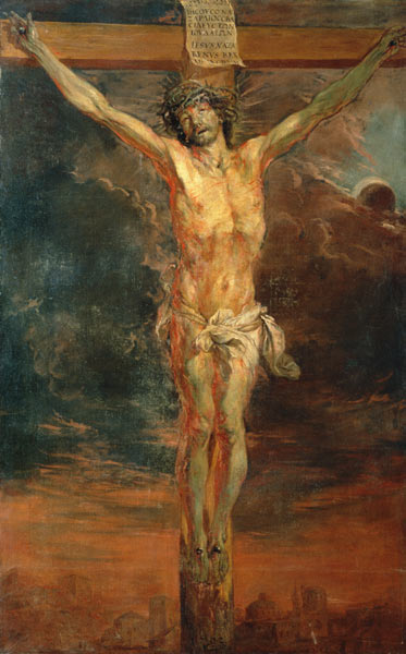 Christus am Kreuz from Michal Leopold Willmann