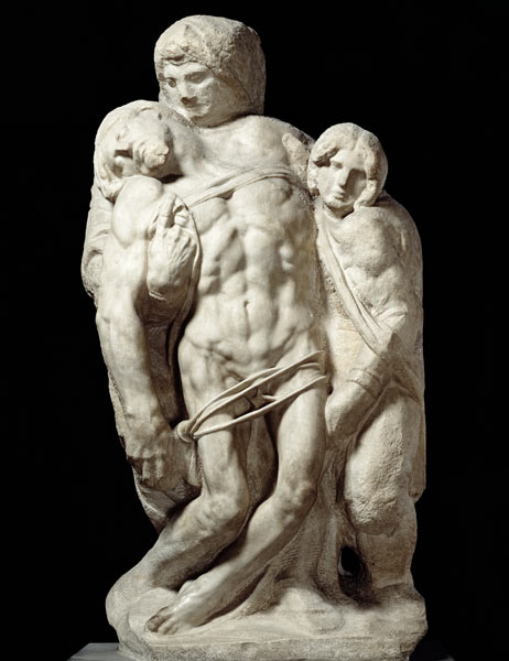 The Palestrina Pieta from Michelangelo (Buonarroti)