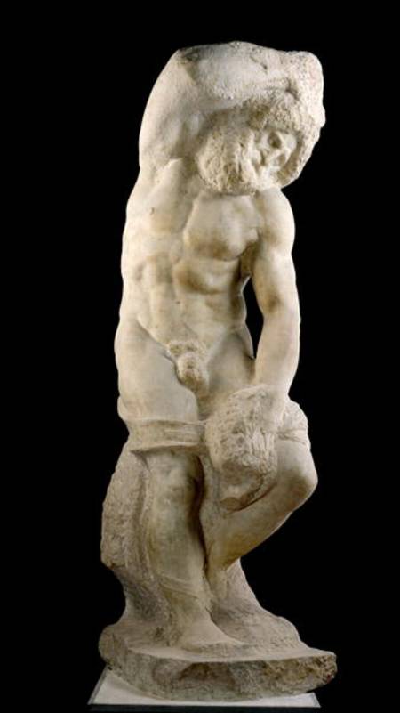 Bearded Slave from Michelangelo (Buonarroti)
