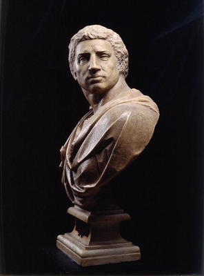 Bust of Brutus (85-42 BC) c.1540 (marble) (see also 79848) from Michelangelo (Buonarroti)