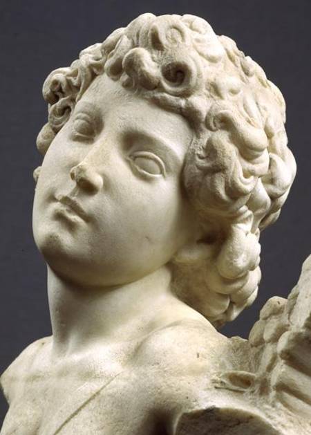 Head from the 'Manhattan' Cupid from Michelangelo (Buonarroti)