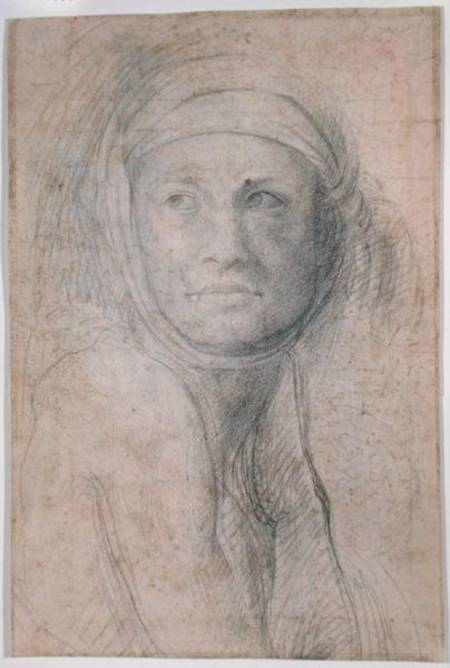 Head of a Woman from Michelangelo (Buonarroti)