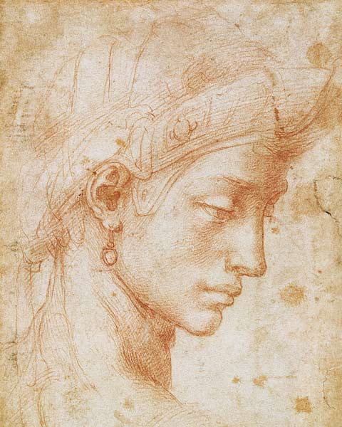 Idealgesicht from Michelangelo (Buonarroti)