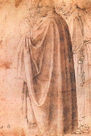 Kopie nach Masaccios Sagra del Carmine from Michelangelo (Buonarroti)