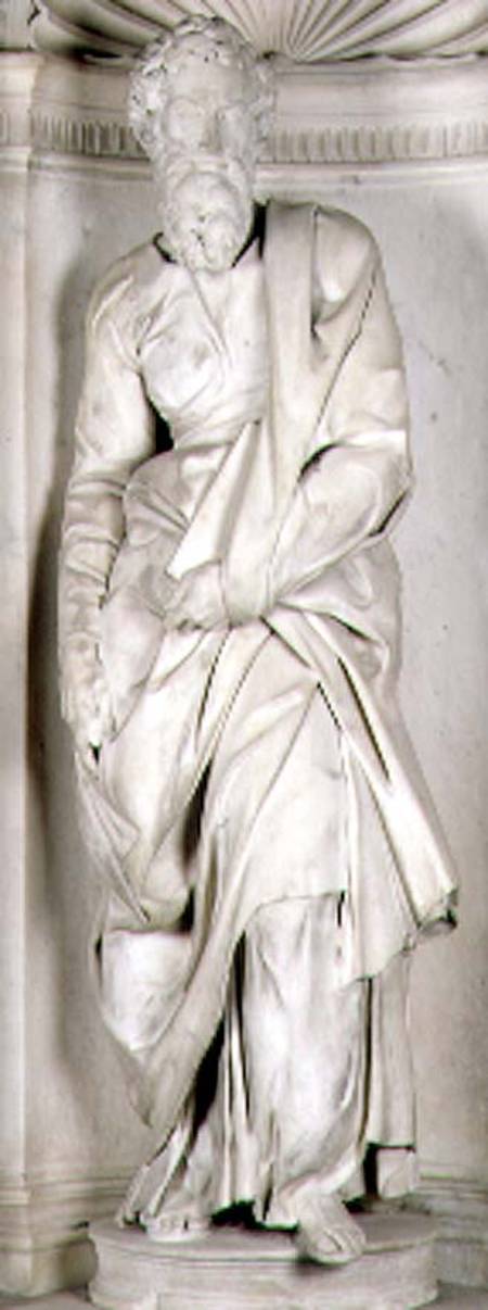 St. Paul, from the Piccolomini altar from Michelangelo (Buonarroti)