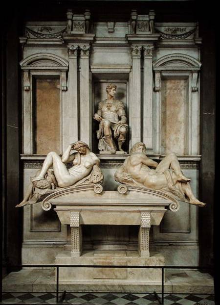 Tomb of Giuliano de' Medici from Michelangelo (Buonarroti)