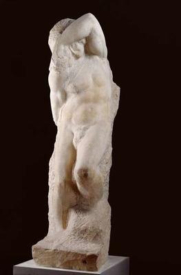 Young Slave, c.1520-23 (marble) from Michelangelo (Buonarroti)