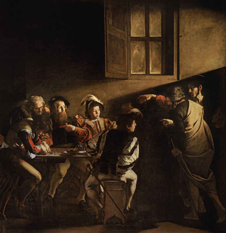 Berufung des Hl. Matthäus from Michelangelo Caravaggio