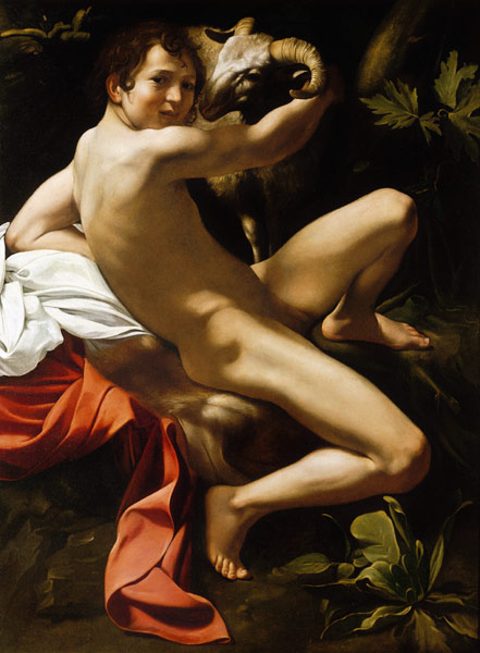 Caravaggio, Johannes der Täufer from Michelangelo Caravaggio