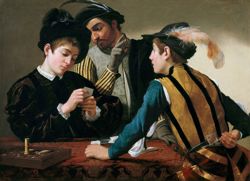 Die Falschspieler from Michelangelo Caravaggio