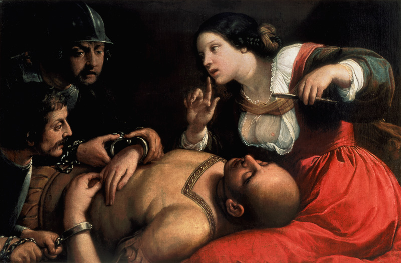 Samson and Delilah from Michelangelo Caravaggio