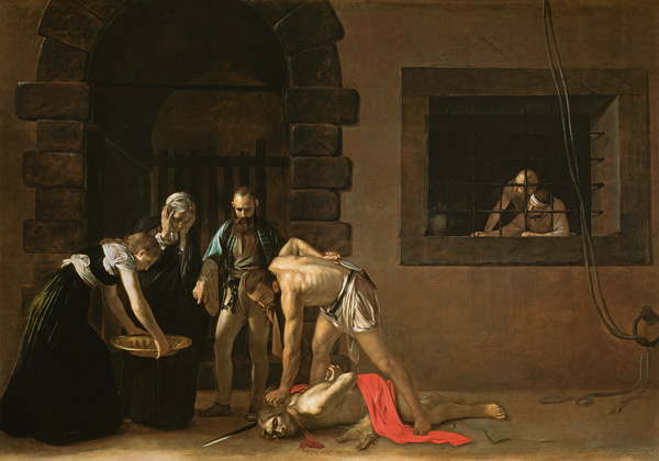 The Decapitation of St. John the Baptist from Michelangelo Caravaggio