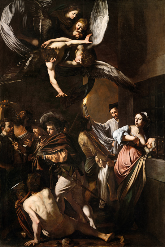 The Seven works of Mercy from Michelangelo Caravaggio