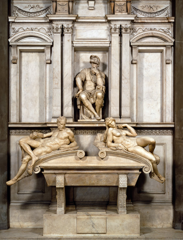 Tomb of Lorenzo de Medici (1449-92) from Michelangelo Caravaggio