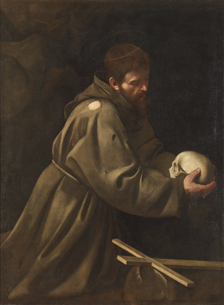 Caravaggio, Franz von Assisi from Michelangelo Caravaggio