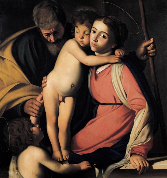 The Holy Family with John the Baptist as a Boy from Michelangelo Caravaggio