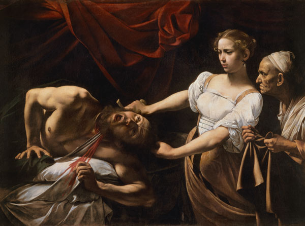 Judith and Holofernes from Michelangelo Caravaggio