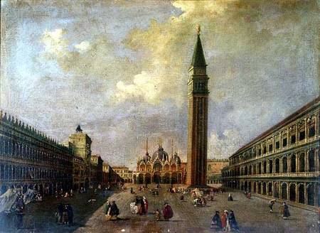 St. Mark's Square with the Campanile from Michele Marieschi