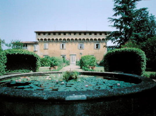 Villa Medicea di Careggi, begun 1459 (photo) from Michelozzo  di Bartolommeo