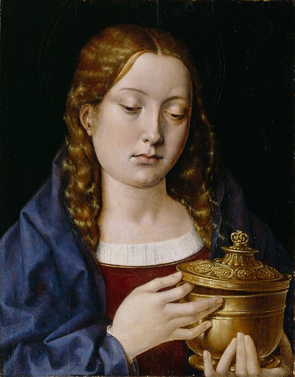 Catherine of Aragon as the Magdalene from Michiel Sittow