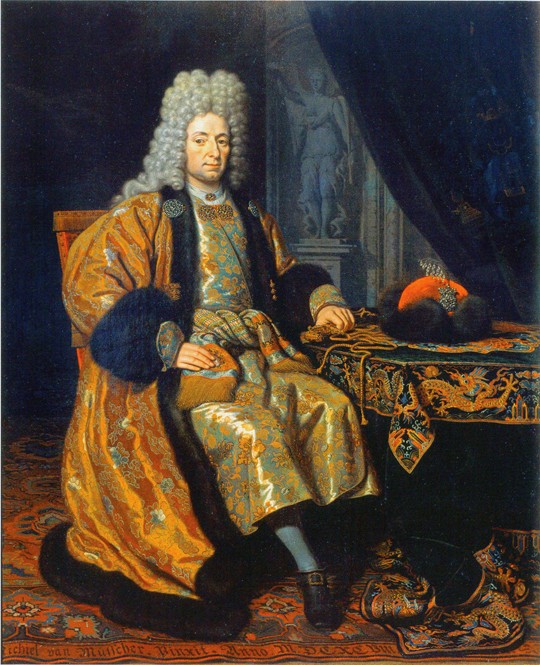 Portrait of François Lefort (1656-1699) from Michiel van Musscher