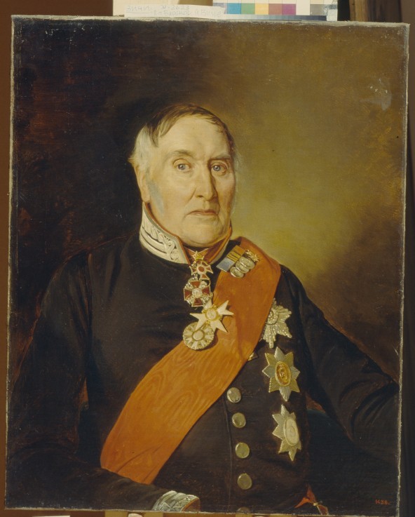 Portrait of Baronet Sir James Wylie (1768-1854) from Mihaly von Zichy