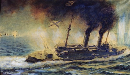 The Battle of the Gulf of Riga, August 1915 from Mikhail Mikhailovich Semyonov