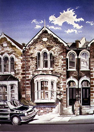 George Cragg''s Birthplace at Number 22, 1997 (w/c on paper)  from Miles  Thistlethwaite