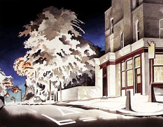 The Palmerston: Gateway to Chetwynd Road, 1998 (w/c on paper)  from Miles  Thistlethwaite